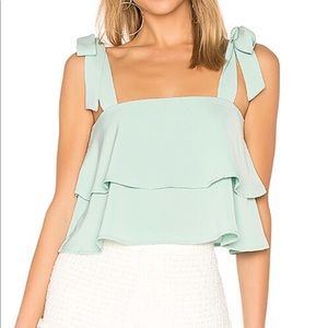 Superdown Helene Tie Strap Top